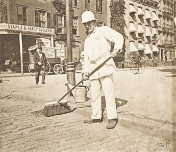 ALICE AUSTEN (1866-1952) Portfolio entitled Street Types of New York.